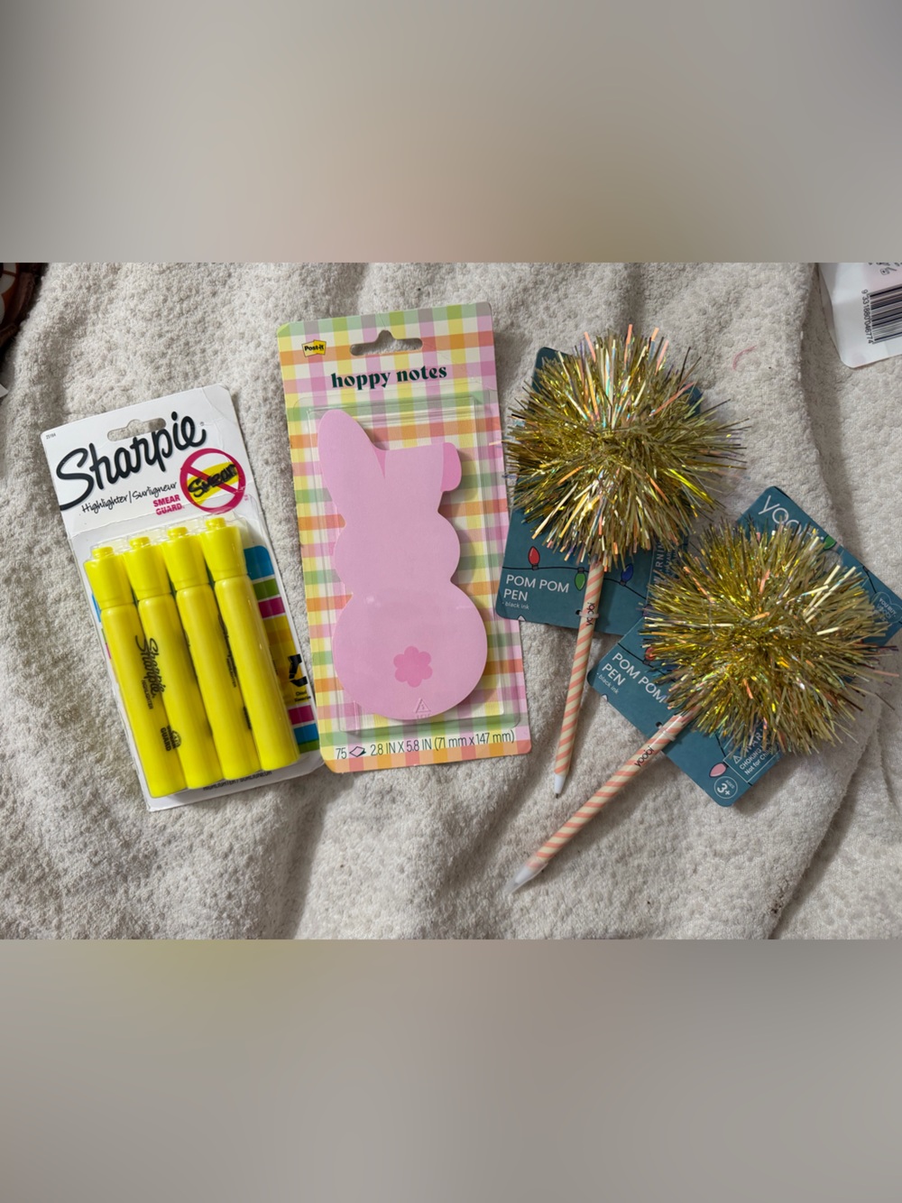 Post it Pink Bunny Peeps Notes Pad
